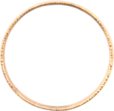 RARE VARIANT VIKING WEDDING RING 800-1050 AD, SIZE 7 ¼ - Fagan Arms