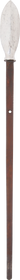 GOOD JAPANESE SPEAR POINT YARI, EDO PERIOD - Fagan Arms