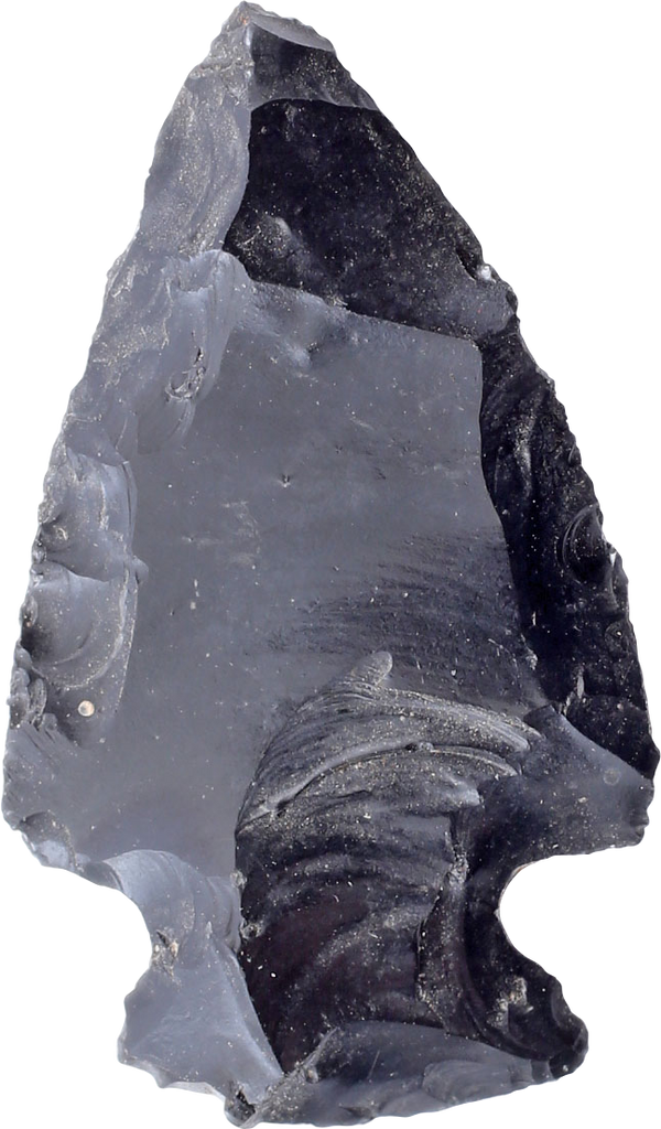 PRE-COLUMBIAN OBSIDIAN VOTIVE ARROWHEAD - Fagan Arms