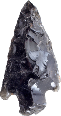 PRE-COLUMBIAN OBSIDIAN ARROWHEAD, C.1000 BC-800 AD - Fagan Arms