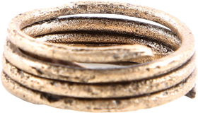 ANCIENT VIKING COIL RING 850-1050 AD, SIZE 10 ¼ - Fagan Arms