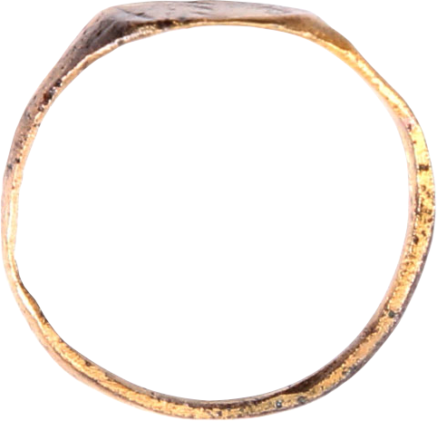 ROMAN SIGNET RING, 100-450AD, SIZE 7 - Fagan Arms