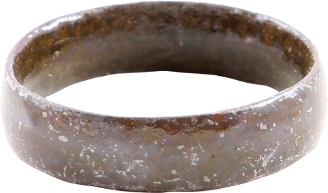 RARE COPPER VIKING WEDDING RING, 900-1050 AD, SIZE 11 - Fagan Arms