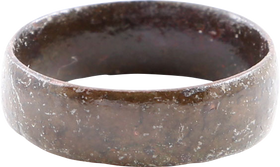 RARE COPPER VIKING WEDDING RING, 900-1050 AD, SIZE 10 ½ - Fagan Arms