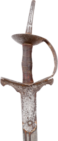 INDOPERSIAN TWO HAND SWORD KHONDA, 18TH CENTURY - Fagan Arms