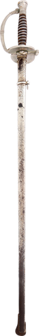 BELGIAN SILVERED HILTED OFFICER’S SWORD, LAST QUARTER OF THE 19TH CENTURY - Fagan Arms