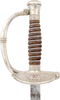 BELGIAN SILVERED HILTED OFFICER’S SWORD, LAST QUARTER OF THE 19TH CENTURY - Fagan Arms