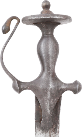 MOGHUL HORSEMAN’S SWORD 17TH-18TH CENTURY - Fagan Arms