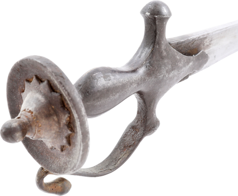 MOGHUL HORSEMAN’S SWORD 17TH-18TH CENTURY - Fagan Arms