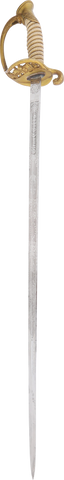 US M.1852 NAVAL OFFICER’S SWORD - Fagan Arms