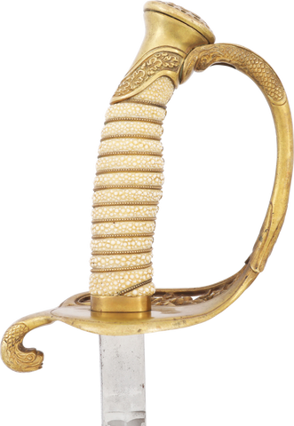 US M.1852 NAVAL OFFICER’S SWORD - Fagan Arms