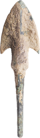EUROPEAN BRONZE ARROWHEAD, LATE BRONZE AGE, C.1200-800BC - Fagan Arms
