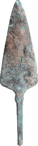EUROPEAN BRONZE ARROWHEAD, LATE BRONZE AGE, C.1200-800BC. - Fagan Arms