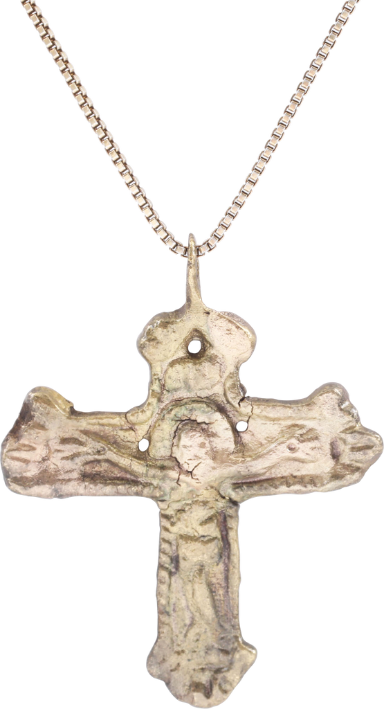 FINE EUROPEAN CHRISTIAN CROSS NECKLACE, 17TH-18TH CENTURY - Fagan Arms