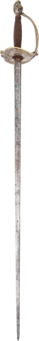 FRENCH SILVERED HILT OFFICER’S SWORD, C.1790 - Fagan Arms