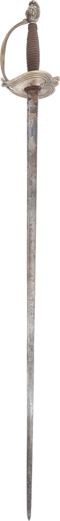 FRENCH SILVERED HILT OFFICER’S SWORD, C.1790 - Fagan Arms