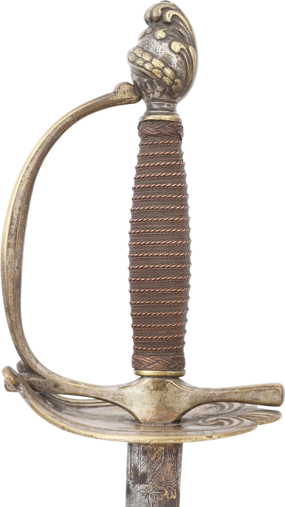 FRENCH SILVERED HILT OFFICER’S SWORD, C.1790 - Fagan Arms