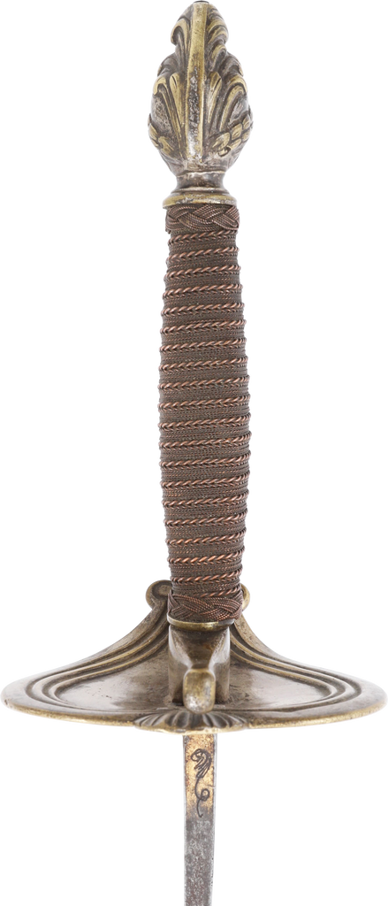 FRENCH SILVERED HILT OFFICER’S SWORD, C.1790 - Fagan Arms