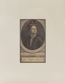 ORIGINAL ENGLISH LITHOGRAPH, Issac Bickerstaff Esq - Fagan Arms
