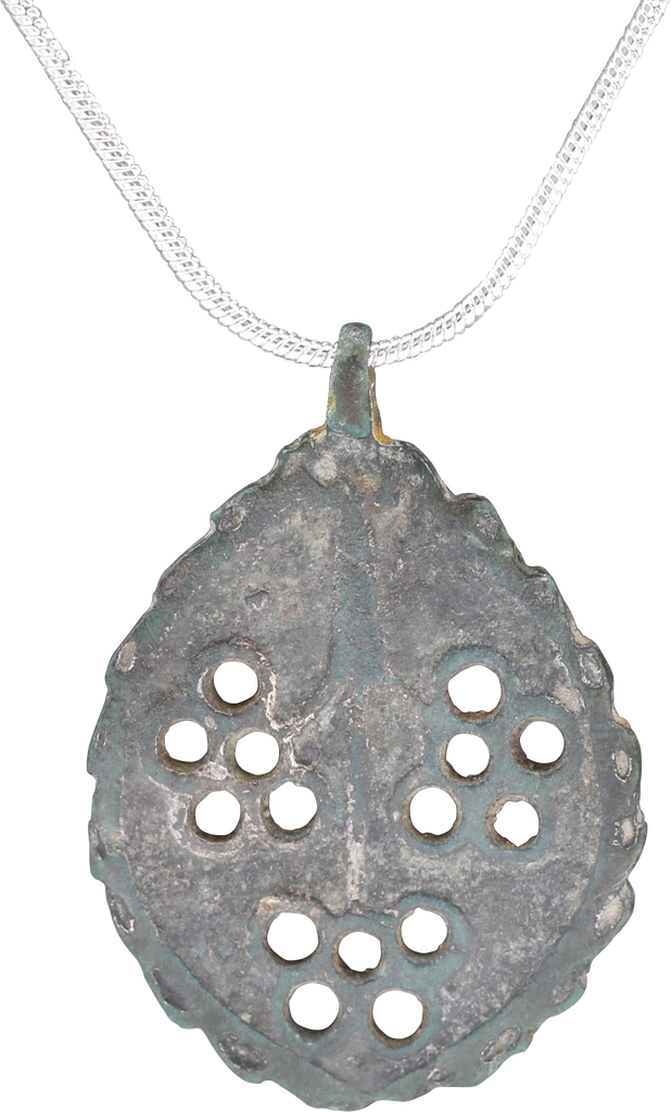 ROMAN SILVERED PENDANT NECKLACE, 1ST-4TH CENTURY AD - Fagan Arms