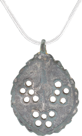 ROMAN SILVERED PENDANT NECKLACE, 1ST-4TH CENTURY AD - Fagan Arms