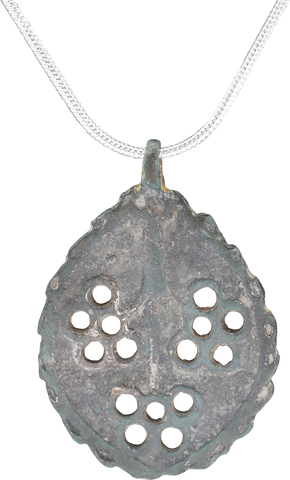 ROMAN SILVERED PENDANT NECKLACE, 1ST-4TH CENTURY AD - Fagan Arms