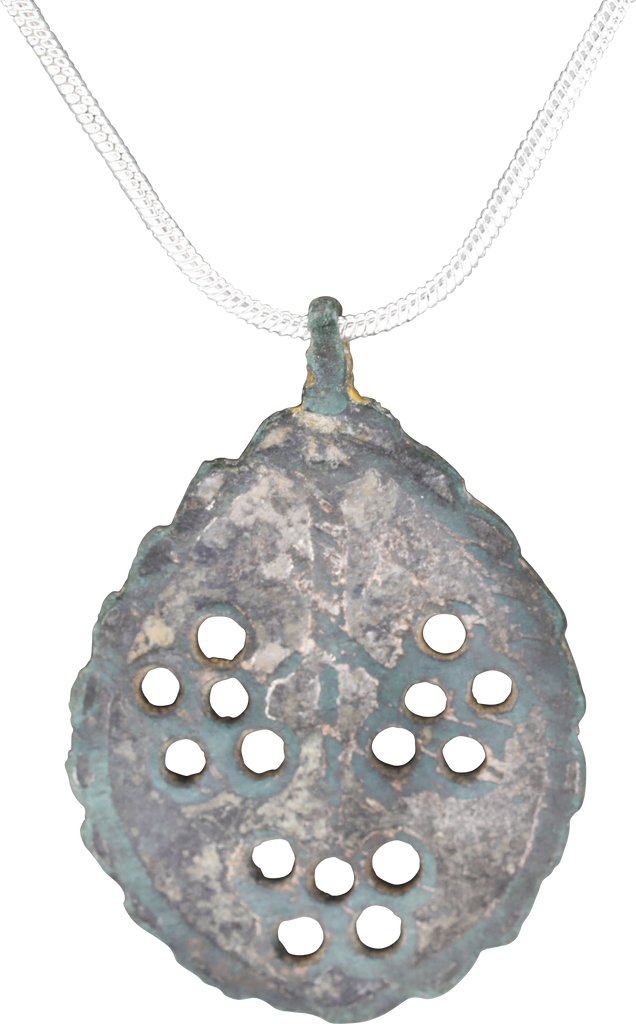 ROMAN SILVERED PENDANT NECKLACE, 1ST-4TH CENTURY AD - Fagan Arms