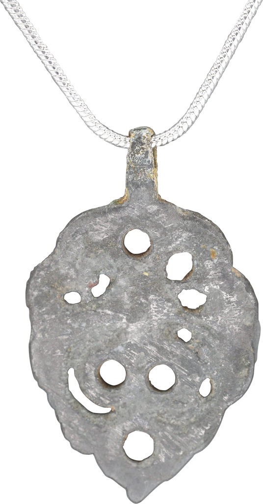ROMAN SILVERED PENDANT NECKLACE, 1ST-4TH CENTURY AD - Fagan Arms