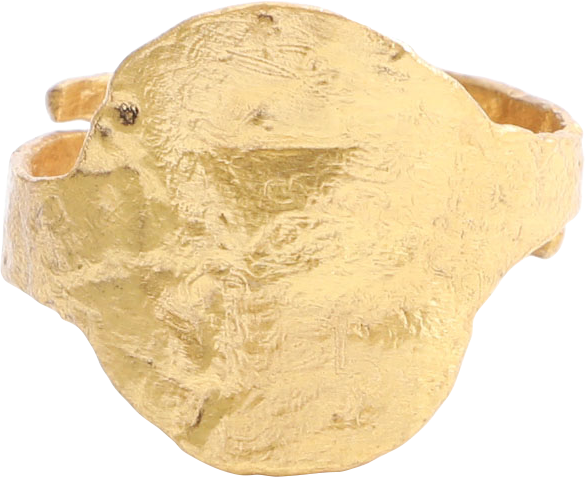VIKING SHIELD RING C800-1000 AD, SIZE 9 3/4-10 - Fagan Arms