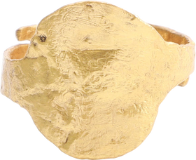 VIKING SHIELD RING C800-1000 AD, SIZE 9 3/4-10 - Fagan Arms