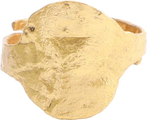 VIKING SHIELD RING C800-1000 AD, SIZE 9 3/4-10 - Fagan Arms