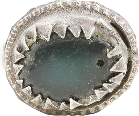 EASTERN EUROPEAN GYPSY MAN’S RING, SIZE 7 ¾ - Fagan Arms