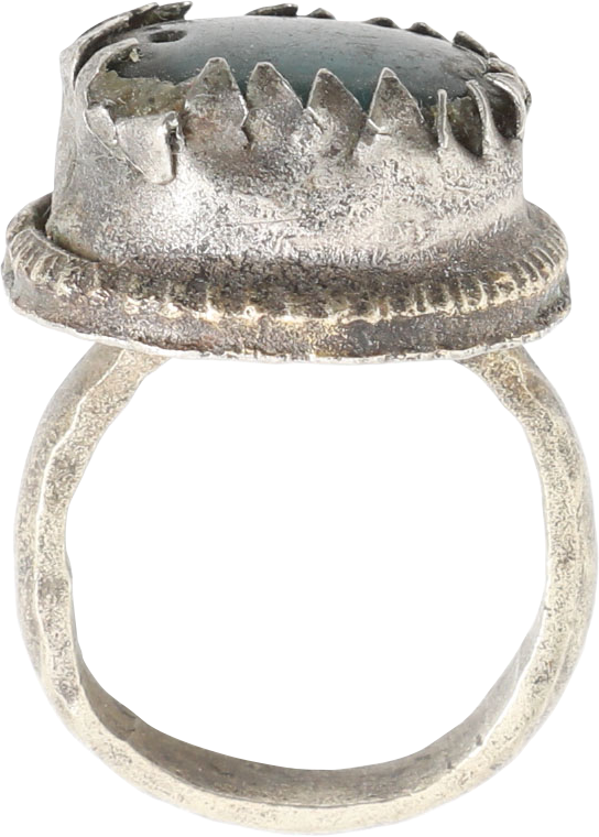 EASTERN EUROPEAN GYPSY MAN’S RING, SIZE 7 ¾ - Fagan Arms