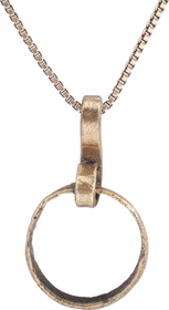 VIKING BEARD RING NECKLACE C.850-1050 AD - The History Gift Store
