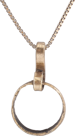 VIKING BEARD RING NECKLACE C.850-1050 AD - The History Gift Store