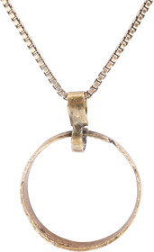 VIKING BEARD RING NECKLACE, 9TH-11TH CENTURY - Fagan Arms