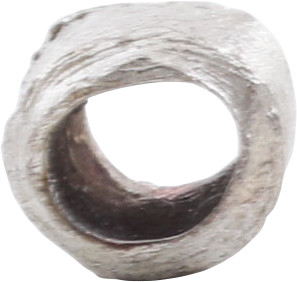 VIKING SILVERED BEAD, 9TH-11TH CENTURY AD - Fagan Arms