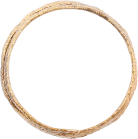 VIKING COIL RING, 9TH-10TH CENTURY AD, SIZE 9 - Fagan Arms