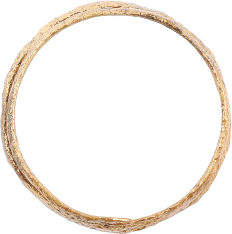 VIKING COIL RING, 9TH-10TH CENTURY AD, SIZE 9 - Fagan Arms