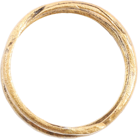 VIKING COIL RING, 9TH-10TH CENTURY AD, SIZE 9 ¼ - Fagan Arms