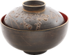 RARE TECHNIQUE EDO PERIOD JAPANESE BOWL AND COVER - Fagan Arms