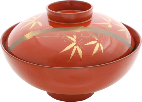 JAPANESE LACQUERED BOWL OWAN, MEIJI PERIOD, 1867-1912 - Fagan Arms