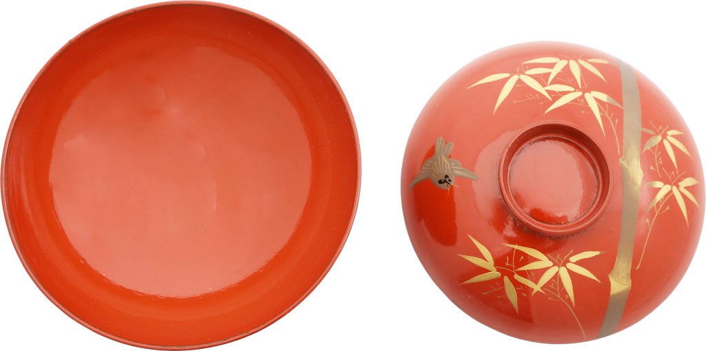 JAPANESE LACQUERED BOWL OWAN, MEIJI PERIOD, 1867-1912 - Fagan Arms