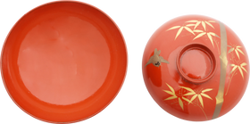 JAPANESE LACQUERED BOWL OWAN, MEIJI PERIOD, 1867-1912 - Fagan Arms