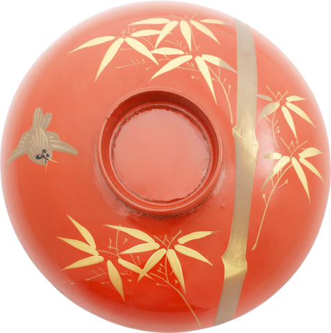 JAPANESE LACQUERED BOWL OWAN, MEIJI PERIOD, 1867-1912 - Fagan Arms