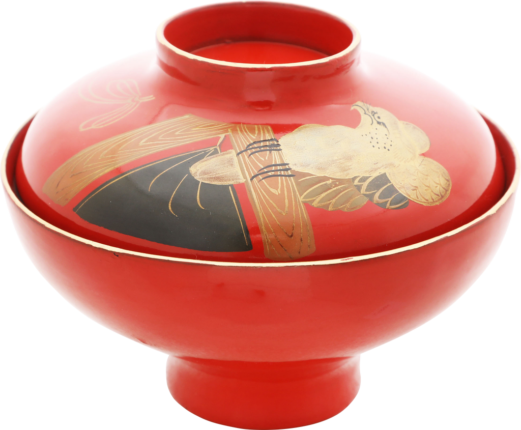 JAPANESE LACQUERED BOWL, OWAN. MEIJI PERIOD, BEFORE 1912 - Fagan Arms