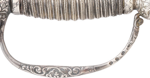 ENGLISH SILVER HILTED SMALLSWORD C.1757-58 - Fagan Arms