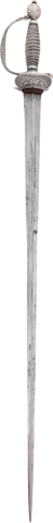 ENGLISH SILVER HILTED SMALLSWORD C.1757-58 - Fagan Arms