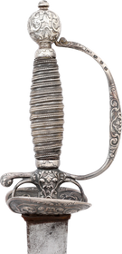 ENGLISH SILVER HILTED SMALLSWORD C.1757-58 - Fagan Arms