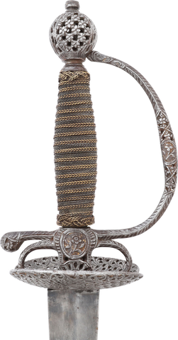 EUROPEAN IRON HILTED SMALLSWORD C.1740-60 - Fagan Arms